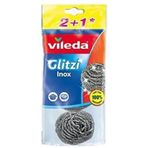 Vileda 3'lü Çelik Bulaşık Teli