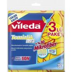 Vileda 3'lü Temizlik Bezi - Sarı