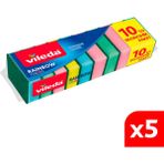 Vileda 5 Paket 10'lu Rainbow Bulaşık Süngeri - 5'li
