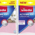 Vileda Actifibre Soft Universal New Soft Touch (Paket içi 2 Li) (2 Li Set)