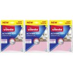 Vileda Actifibre Soft Universal Temizlik Bezi, Yumuşak Dokunuş, Pembe, 2'li Paket x 3 Set