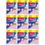 Vileda Actifibre Soft Universal, Yumuşak Dokunuş, Mikrofiber, Pembe, 9'lu Set (Paket içi 2'li)