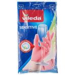 Vileda Candy Pink Sensitive ELDIVEN,%100 Doğal Lateks, L - yok