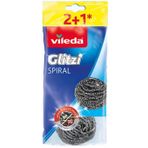 VİLEDA ÇELİK SPİRAL BULAŞIK TELİ İNOX 2+1 160561