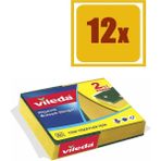 Vileda Düz Hijyenik Bulaşık Süngeri 2 x 12'li Set