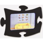Vileda Ertürk Tekli Puzzle Çerçeve Siyah