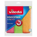 Vileda Mikrofiber Colors Bez, 3'lü Paket