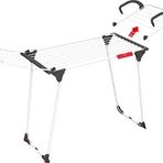 Vileda Premium 2in1 Masa Çamaşır Askılığı, Alüminyum teller, Beyaz, 180 x 57 x 91 cm