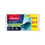 Vileda Pro Clean Sünger 2+1'li
