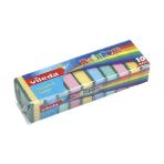 Vileda Rainbow 10'lu Sünger Seti Yumuşak Doku ile Mutfak Temizliğinde Pratiklik Sağlar