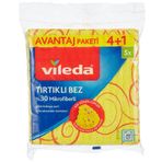 Vileda Temizlik Bezi, Novolon, Kir söken cepler, 4+1'li Avantaj Paket