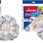 Vileda Turbo 3in1 Extra Pedli Mikrofiber Yedek Paspas 2li paket