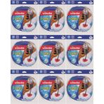 Vileda Turbo Classic Yedek Mop Paspas Ucu,%100 Mikrofiber, 9'lu Set