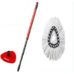 Vileda Turbo Mop Ürünleri Classic Üçgen Mikrofiber Yedek Paspas + Üçgen Başlık + Sap Özellikli