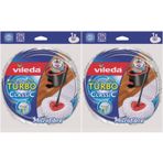 Vileda Turbo Paspas Ucu 2'li Yedek Mop