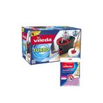 Vileda Turbo Pedallı Sistem, 2'li Actifibre Mikrofiber Bez Seti
