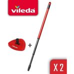 Vileda Turbo Sap + Turbo Classic Üçgen Başlık 2'li Paket