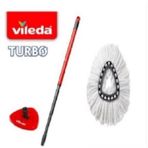 Vileda Turbo Sap + Üçgen Başlık + Mikrofiber Püskül
