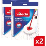 Vileda Turbo Üçgen Başlık Mikrofiber Yedek Paspas 2 Paket - 2'li