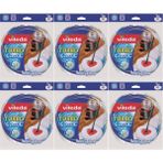 Vileda Turbo Yedek Mop Paspas Ucu ( Mikrofiber) (6'lı Set) - Beyaz