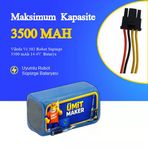 Vileda Vr 302 Robot Süpürge 3500 Mah 14.4V Batarya – Orjinal Uyumlu Uzun Ömürlü, Yüksek Performans Pil