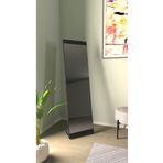 Vilinze Elif Siyah Metal Ayaklı Boy Aynası 45 X 160 Cm