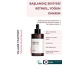 Village 11 Factory Başlangıç Seviyesi - Yaşlanma & Kırışıklık Karşıtı Yenileyici Vegan %0.1 Retinol Serum 50ml