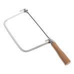 VILLCASE 1 Takım Mini Oyma Testere Küçük Ağaç Işleme El Testeresi Zanaat Testere Diy Mini Masa Testeresi El Testeresi Için Ahşap Metal Kesmek Için Demir Testeresi Küçük Testere Çelik Haki