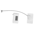 VILLCASE 2 Adet Çocuk Emniyetli Pencere Kilidi Bebek Emniyetli Dondurucu Kilidi Yürümeye Başlayan Çocuklar İçin Fırın