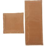 VILLCASE 2 Isı Basın Yastığı Pres Yastığı Diy Ütü Basın Yastığı ısı Transfer Yastığı Transfer ısıtma Matı ısı Basın Sayfası Demir Presleme Matı Ütü Matı Pamuk Yastık Sıcak Presleme