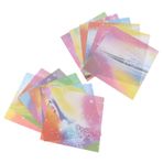 VILLCASE 2 Paket Çift Taraflı Origami Kağıt Kare Kağıt Katlama Kağıtları Yaratıcı Origami Moda Origami