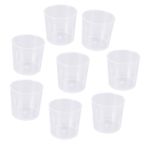 VILLCASE 30ml Dereceli Plastik Ölçüm Kapları Seti Mutfak Fırını 30 Adet Sağlam Olmayan Ölçüm Okul Laboratuvar Kullanımı