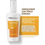 Villed'eau Leke Karşıtı Yüksek Korumalı SPF50+ Yüz ve Vücut Yaz ve Kış Güneş Kremi (125 Ml)