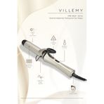 VILLEMY 32 mm Seramik Kaplamalı Profesyonel Saç Maşası – Büyük ve Doğal Dalgalar -VME-3003
