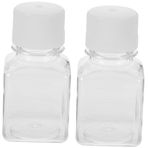 VILLFUL 2 Adet 125ml Dereceli Serum Şişesi Kap Plastik Ölçek