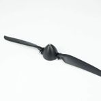 Viloga RC Katlanır Pervane 11×6 inç w/Spinner Boyutu D38×Y35 mm ve Motor Mili Çapı φ4.0 RC Uçak Drone Uzaktan Kumandalı Uçak için Naylon Plastik Çark (11×6, Şaft φ4.0)