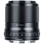 VILTROX 33mm F1.4 Z APS-C Otomatik Odak Nikon Z Montajlı Aynasız Kamera ZFC Model Z5 Z6 Z7 Z50 Z6Z7Z7için Progresif Motor Eye-AF Lensli