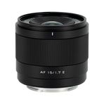VILTROX AF 15 mm F1.7 Air APS-C objektif, Sony E-Mount için, ultra geniş açılı otomatik odaklama objektifi, Sony a7 a7II a7III a7IV a7R a7RII a7RIV a7RV a7S a7SII a7SIII a1 ZV-E1 için