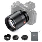 VILTROX AF 16 mm f/1.8 FE Tam Çerçeve Lens, Sony E için, Dahili LCD Ekranlı Otomatik Odaklama Lensi, Sony E-Mount a7 için Geniş Diyafram