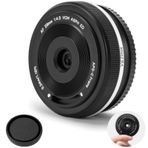 VILTROX Fuji XF için 28 mm F4.5 XF Pancake APS-C, otomatik odaklama geniş açılı sabit odak uzaklığı objektifi, Fujifilm Fuji X-Mount X-Pro2 X-Pro3 X-S10 X-T20 X-T30 XT30II X-T200 X-H2 X-H2S X-T5 X-S20