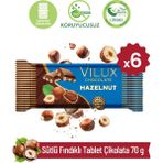 Vilux Milat Sütlü Fındıklı Tablet Çikolata 6 × 70 g