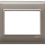 VIMAR teller 3 Module, dişbudak ağacı
