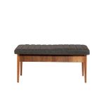 Vina 1053 Ceviz Antrasit Bench