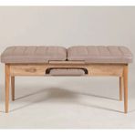 Vina Atlantik Taş Rengi Bench