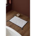 Vina Tekli Banyo Paspası Bambu 50x80 cm Ekru