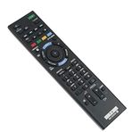 VINABTY RM-ED050 Uzaktan Kumanda Sony Bravia LCD Dijital Renkli Televizyon KDL-40HX75A KDL-32EX550 KDL-26EX550 KDL-40EX650 KDL-32HX75A KDL-32EX650 için Yedek