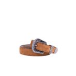 Vince Camuto Süet Kemer, 85 CM, 5003291880, Camel, kadın