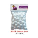 Vincent Foam Ball - Strafor Köpük Top 3 Cm. 50 Adet