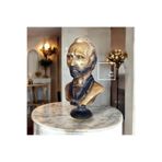 Vincent Van Gogh Büst Heykeli Ünlü Ressam 40 Cm Sanat Dekor Kültürel Hediyelik Objeler Ev Ofis Büro Siyah & Altın