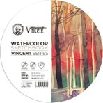 Vincent Watercolor Daire Sketchbook 300 gr 10 Sayfa Suluboya Defteri 40 cm
